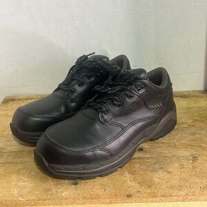 Red‎ Wing worx Womens Black Safety Toe Oxford Lace-up Work Shoes #5118 Sz 7.5